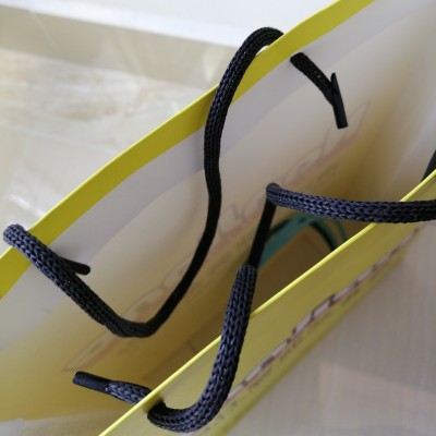 Paper Rope Handles with Tips for Paper Shopping Bags