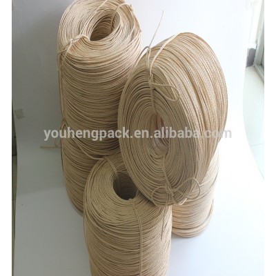 4mm 3 strand waterproof twisted paper rope for furniture